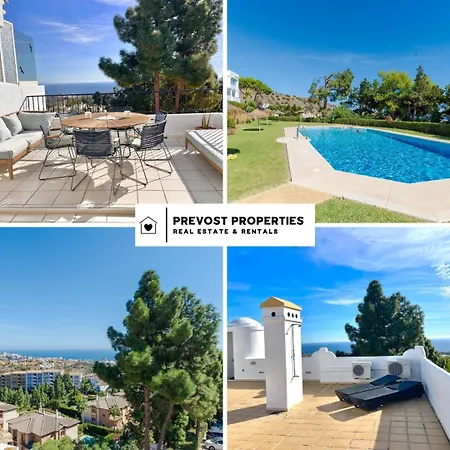 Sea View, Walk To Restaurants, Gym, Paddle & Golf *
